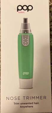Pop Sonic Ear & Nose Hair‎ Trimmer - Emerald Green